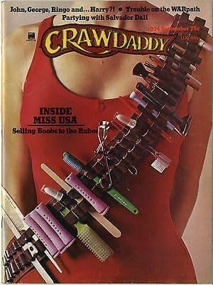 Crawdaddy Magazine September 1974 Lindsey Kemp Dali Nilsson Doc Watson Miss USA Sun Ra Kinks