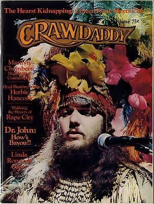 Crawdaddy Magazine June 1974 Marilyn Chambers Firesign Theatre Linda Ronstadt Dr John Lou Reed