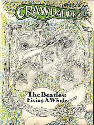 Crawdaddy Magazine June 1973 New York Dolls Reggae feature Beatles Little Feat Pink Floyd Dark Side