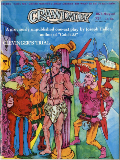 Crawdaddy Magazine August 1973 Jeff Beck David Bowie Roy Wood Malcolm McDowell Rick Wakeman