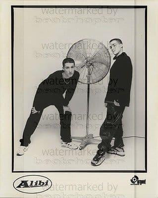 ALIBI 8x10 inch Genuine Urgent Records B&W Photograph Rare Lab Photo No 1