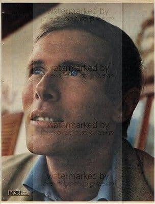 HORST Janson size approx 10X13 inch pinup poster size press cutting/clipping 1967
