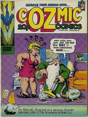 cOZmic Comics Issue No 2 1972 UK Oz Era Underground Comic Robert Crumb cover