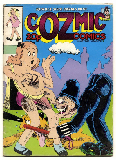 cOZmic Comics Issue No 4 December 1972 UK Oz Era Underground Comic H Bunch Associates