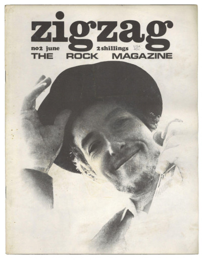 Zigzag Magazine No 2 June 1969 Traffic Bob Dylan Marvel DC The Who Pete Townshend Band Tim Buckley