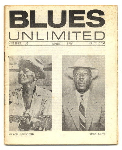 Blues Unlimited Magazine No 32 April 1966 Rubin Lacy Rocky Fuller Baby Boy Warren Lawyer Houston