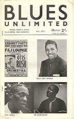 Blues Unlimited Magazine No 22 May 1965 Otis Rush Billy Boy Arnold St Louis Jimmy