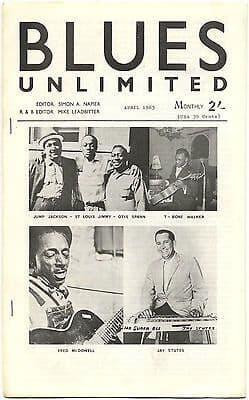 Blues Unlimited Magazine No 21 April 1965 T.Bone Walker John Brim Buddy Guy Jay Stutes