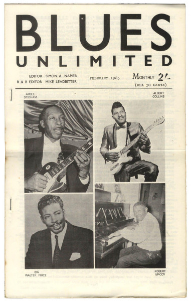 Blues Unlimited Magazine No 19 February 1965 Eddie Kirkland Tender Slim Big Walter Price