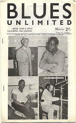 Blues Unlimited Magazine No 13 July 1964 Chuck Berry B.B.King Eddie Burns