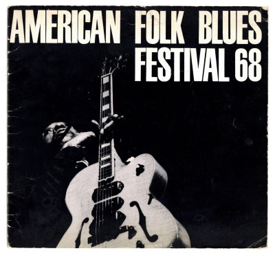 American Folk Blues Festival Rare 1968 Programme Jimmy Reed John Lee Hooker T-Bone Walker Big Joe