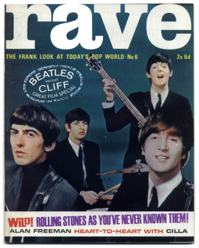 Rave Magazine No 6 July 1964 Beatles Rolling Stones Mojos Cliff Richard Dave Clark Millie