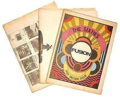 Fusion Magazine No 25 Pop Decade issue Bob Dylan Rolling Stones Beatles 1969