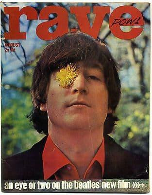 Rave Magazine August 1965 Mick Jagger Who Sandie Shaw Byrds Cliff Richard Elvis Presley Beatles
