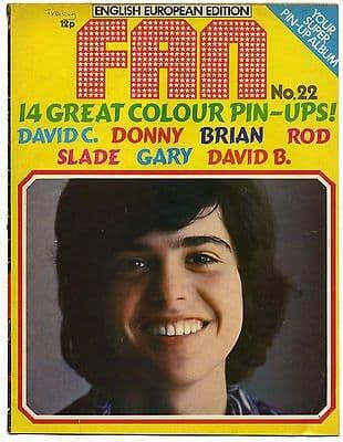 Fan Magazine No 22 June 1974 David Bowie Sweet Slade Donny Osmond Cassidy Rod Stewart Gary Glitter
