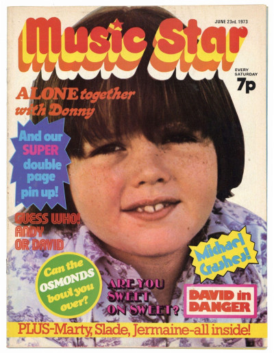 Music Star Magazine 23 June 1973 Slade Osmonds Michael Jackson Sonja Kristina Led Zeppelin