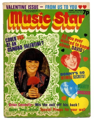 Music Star Magazine 17 February 1973 Rory Gallagher Sweet Steve Marriot Ozzy Osbourne Donny Osmond