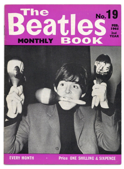 Beatles Monthly Book Magazine Issue No 19 February 1965 Original in Excellent condition