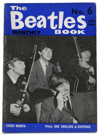 Beatles Monthly Book Magazine Issue No 6 January 1964 in Good condition