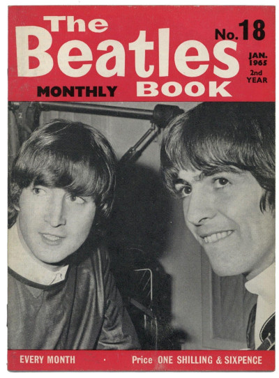 Beatles Monthly Book Magazine Issue No 18 January 1965 original in Very Good+ condition