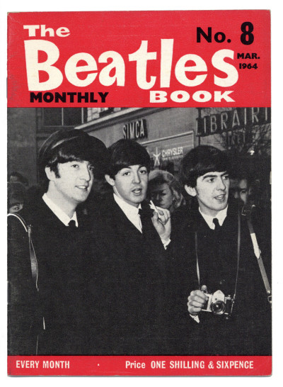 Beatles Monthly Book Magazine No 8 March 1964 original issue in excellent condition