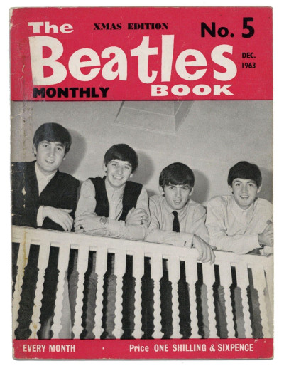 Beatles Monthly Book Magazine Issue No 5 December 1963 in VG condition