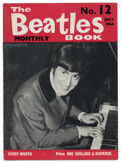 Beatles Monthly Book Magazine Issue No 12 July 1964 in Very good+ condition