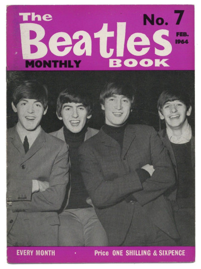 Beatles Monthly Book Magazine Original Issue No 7 February 1964 in Excellent condition