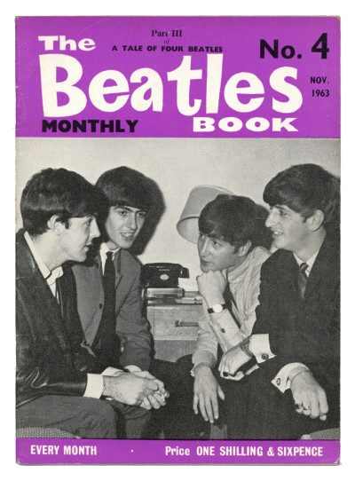Beatles Monthly Book Magazine Issue No 4 November 1963 original issue in Very Good+ condition