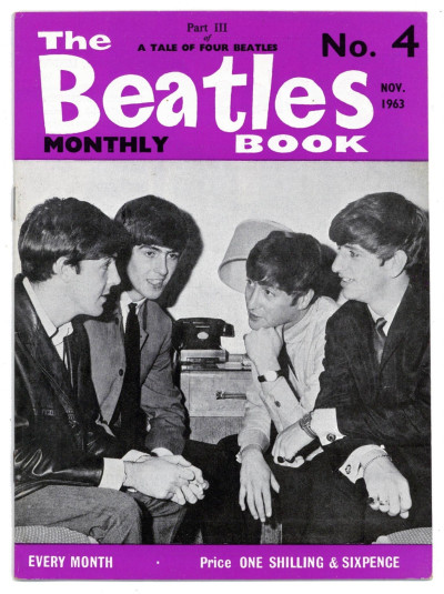 Beatles Monthly Book Magazine Issue No 4 November 1963 reprint in excellent condition
