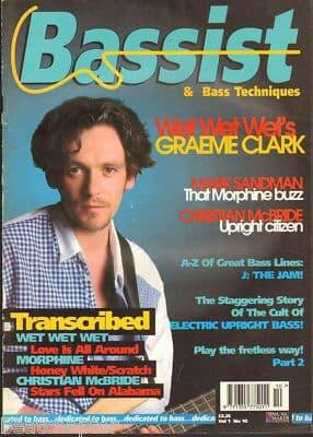 Bassist Magazine Vol 1 No 10 Aug 1995 Graeme Clark Christian McBride