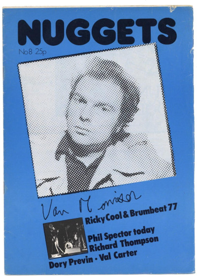 Nuggets Magazine No 8 Dory Previn Van Morrison Val carter Richard Thompson Phil Spector 1977