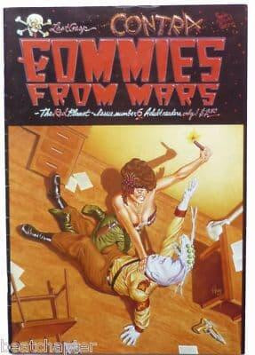COMMIES FROM MARS Issue No 6 Underground Vintage Underground Comic Last Gasp 1985
