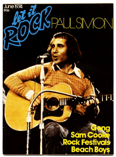 Let it Rock Magazine No 21 June 1974 Paul Simon Gong Beach Boys Brian Wilson Sam Cooke John Cale