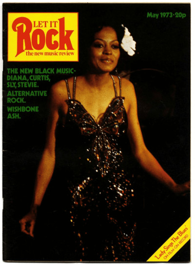 Let it Rock Magazine No 8 May 1973 Diana Ross Curtis Mayfield Stevie Wonder Sly Stone Wishbone Ash