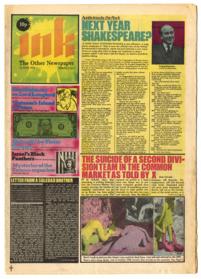 Ink Magazine The Other Newspaper No. 7, 12 June 1971 Vietnam
