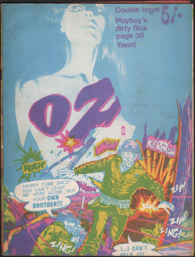 OZ Magazine No 8 + Che Poster + Yoko Ono Flyer