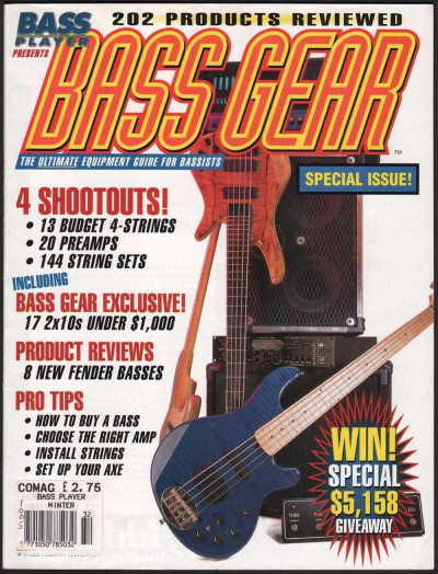 Bass Player Bass Gear Magazine winter 1997 Special Issue