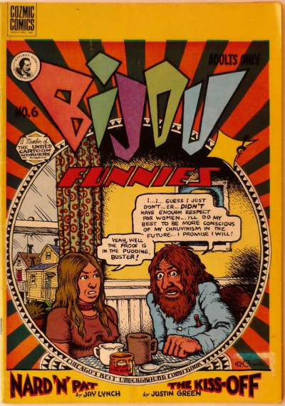 BIJOU FUNNIES Issue No 6 UK Underground Cozmic Vintage Underground Comics 1971