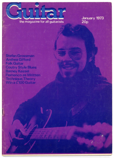 Guitar Magazine Vol 1 No 6 January 1973 Barney Kessel Anthea Gifford Steffan Grossman Folk