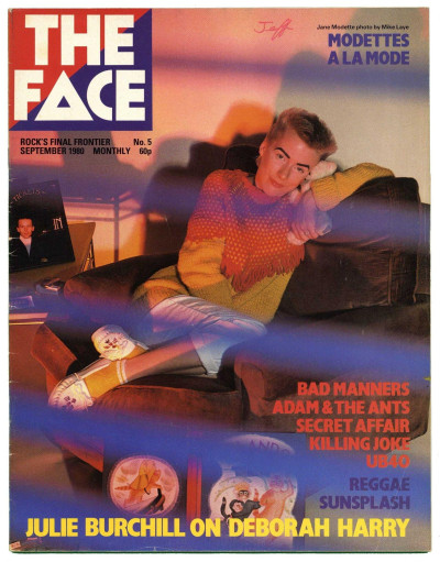 The Face Magazine No 5 September 1980 Modettes Secret Affair Debbie Harry Killing Joke