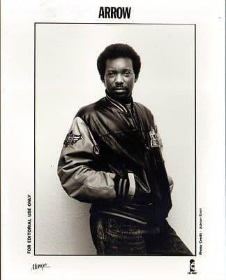 ARROW 8x10 inch B&W Mango Records Publicity/Agency/Promo Photo Photograph