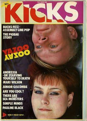 Kicks Magazine No 8 June 1982 Joe Strummer/Clash Simple Minds Pigbag Bruce Lee Pauline Black