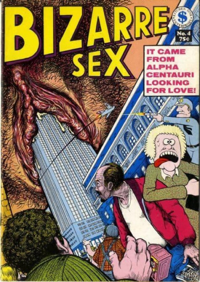 BIZARRE SEX Issue No 4 comic Kitchen Sink Ent 1975
