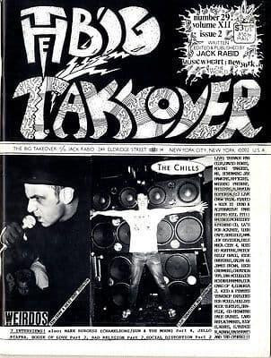 Big Takeover Magazine/Fanzine Issue No 29 Weirdos The Chills Jello Biafra Social Distortion