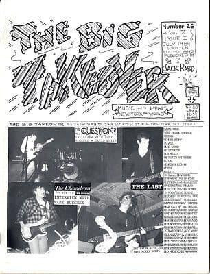 Big Takeover Magazine/Fanzine Issue No 26 Chameleons The Last The Question My Bloody Valentine