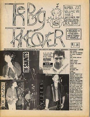 Big Takeover Magazine/Fanzine Issue No 23 The Wipers The Saints Steve Diggle For Against Wire