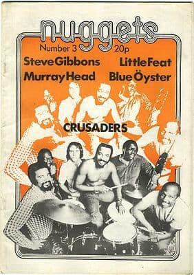 Nuggets Magazine No 3 Little Feat Murray Head Blue Oyster Cult Steve Gibbons Soft Machine Crusaders