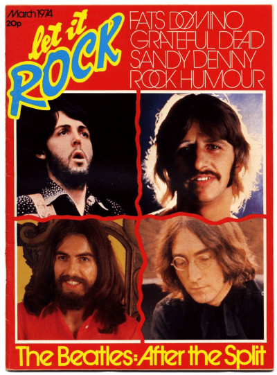 Let it Rock Magazine No 18 March 1974 Sandy Denny Beatles Bonzo Dog Band Grateful Dead Fats Domino