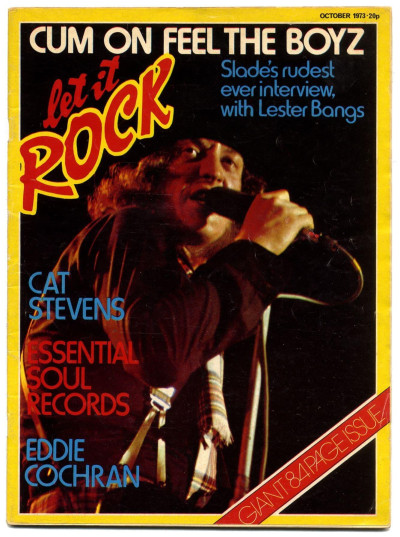 Let it Rock Magazine No 13 October 1973 Cat Stevens Roy Orbision 10cc Ian Matthews Slade Interview